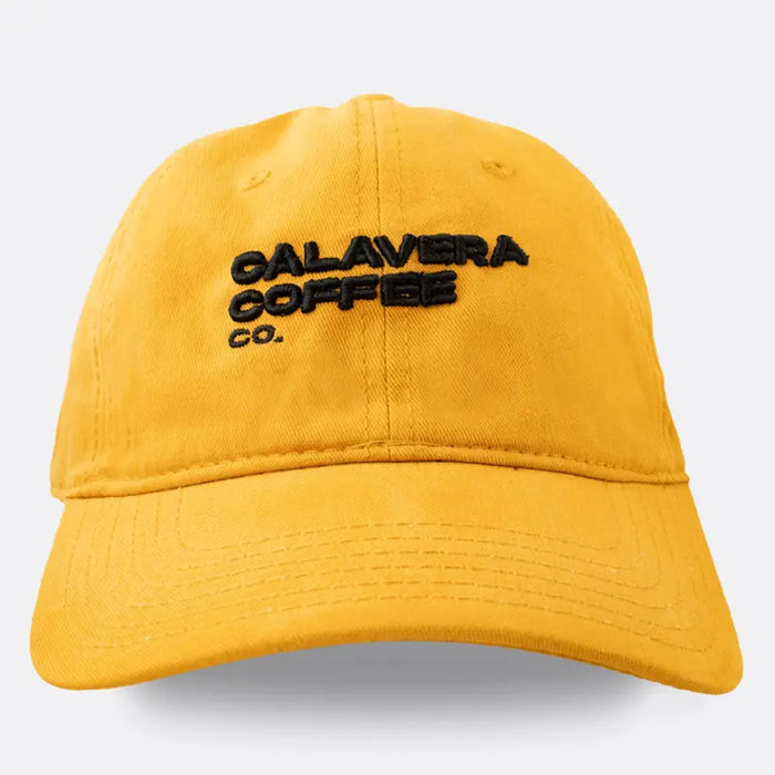 Calavera Coffee Hat Yellow